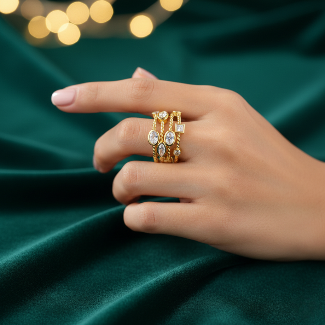 Anillo Corona de Luz