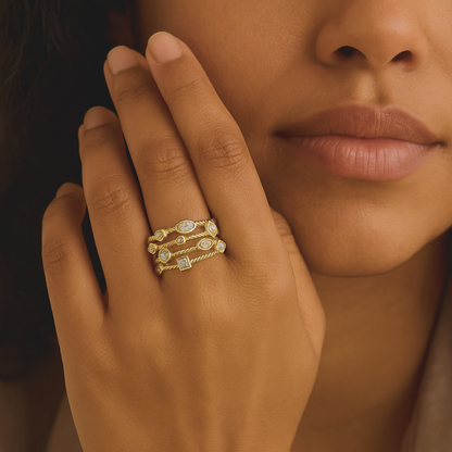 Anillo Corona de Luz